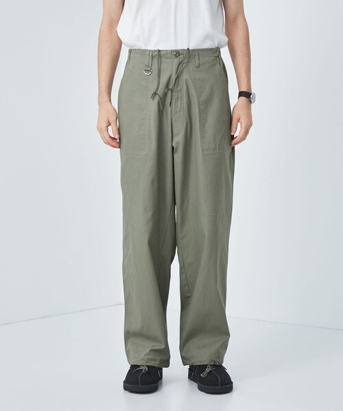 green label relaxing(グリーンレーベルリラクシング)の「【別注/WEB限定】<3/2 WORKS>GLR ユーティリティ パンツ(チノパンツ・メンズ・ブラック/オフホワイト/ケリーグリーン・L/XS/XL/S/M)」の17枚目の写真