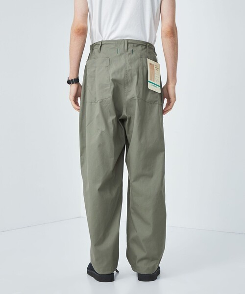 green label relaxing(グリーンレーベルリラクシング)の「【別注/WEB限定】<3/2 WORKS>GLR ユーティリティ パンツ(チノパンツ・メンズ・ブラック/オフホワイト/ケリーグリーン・L/XS/XL/S/M)」の19枚目の写真