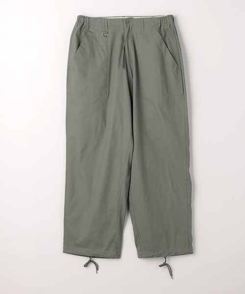 green label relaxing(グリーンレーベルリラクシング)の「【別注/WEB限定】<3/2 WORKS>GLR ユーティリティ パンツ(チノパンツ・メンズ・ブラック/オフホワイト/ケリーグリーン・L/XS/XL/S/M)」の20枚目の写真