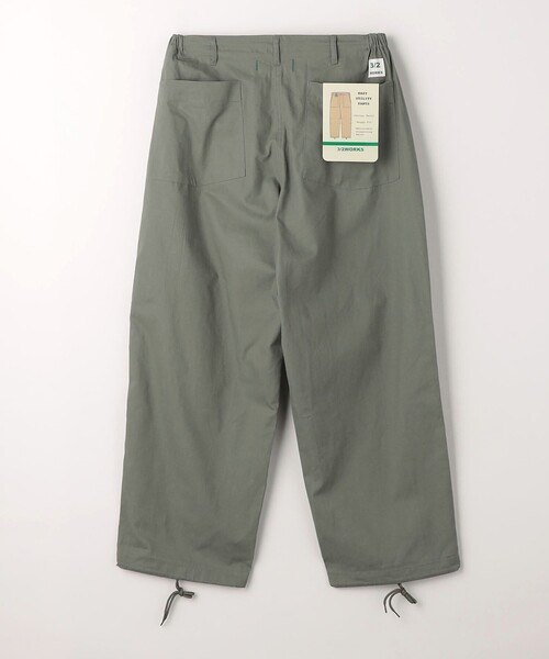 green label relaxing(グリーンレーベルリラクシング)の「【別注/WEB限定】<3/2 WORKS>GLR ユーティリティ パンツ(チノパンツ・メンズ・ブラック/オフホワイト/ケリーグリーン・L/XS/XL/S/M)」の21枚目の写真