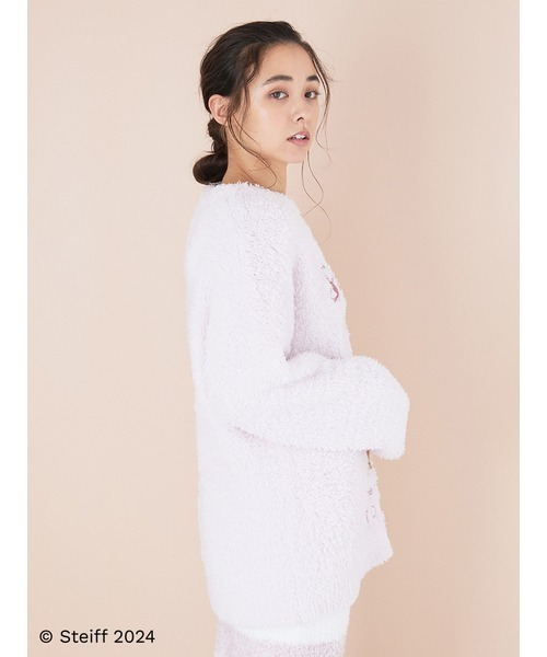 セットアップ ジェラートピケ 【Steiff】Jamesジャガードプルオーバー白 gelato pique（ジェラートピケ）の「【Steiff】【HOMME】ジェラート