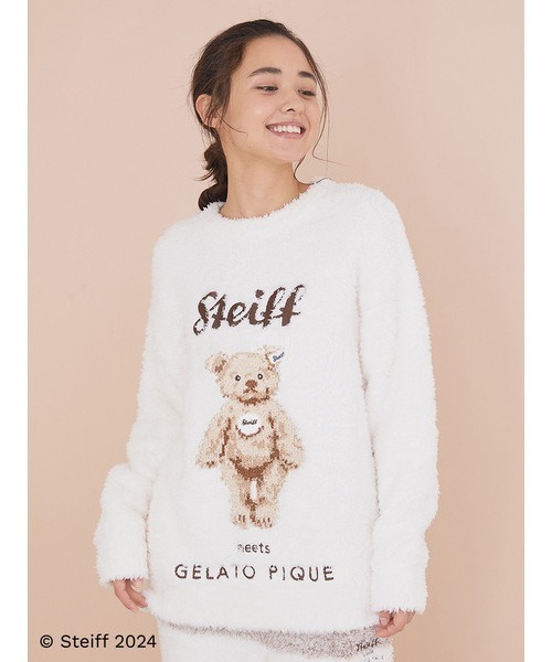 【ゆー】ジェラートピケ【Steiff】Jamesジャガードプルオーバー gelato pique（ジェラートピケ）の「【Steiff】ジェラートJames