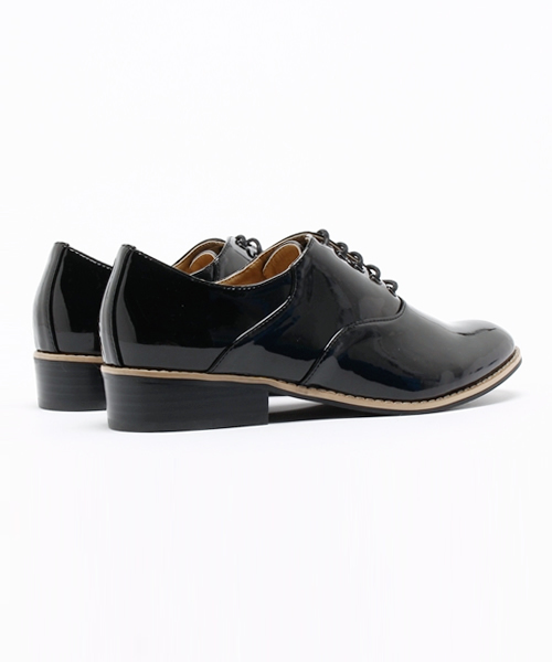 CIAOPANIC（チャオパニック）の「【Ciaopanic】エナメルレースアップSHO（その他シューズ・レディース・ホワイト/ブラック・38/36/37）」の7枚目の写真