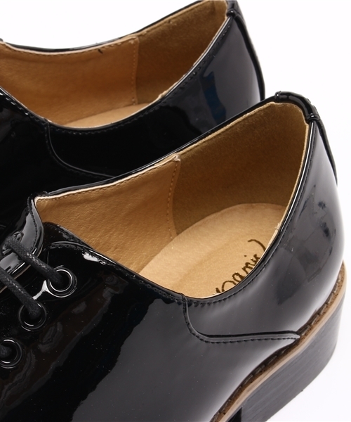 CIAOPANIC（チャオパニック）の「【Ciaopanic】エナメルレースアップSHO（その他シューズ・レディース・ホワイト/ブラック・38/36/37）」の10枚目の写真