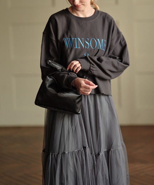 ZAKKA-BOX(ザッカボックス)の「リボンハンドルバッグ(ハンドバッグ・レディース・アイボリー/ブラック・FREE)」の17枚目の写真