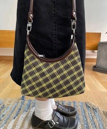 SVEC | レトロ チェック柄 ショルダーバッグ 2WAY(ショルダーバッグ)
