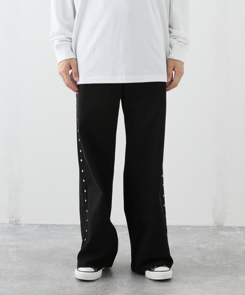 afb フレアパンツ AFB フレアパンツ 黒
