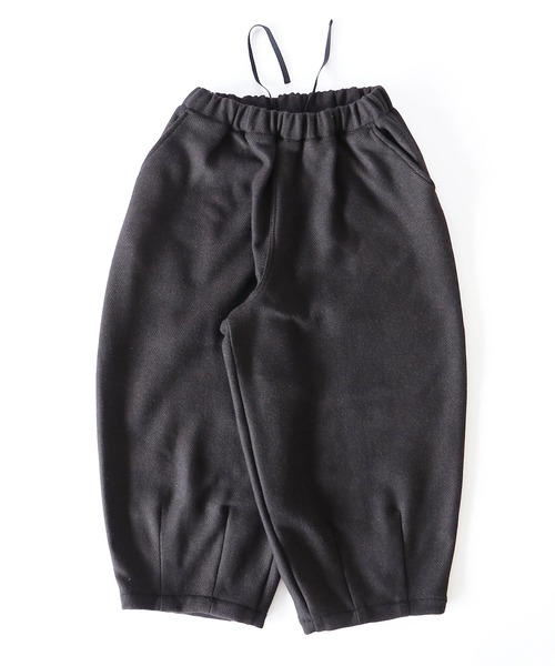 HARVESTY(ハーベスティ)の「HARVESTY / ハーベスティー DOUBLE FACE WOOL TWEED CROPPED EASY CIRCUS PANTS ツイード イージー サーカスパンツ(その他パンツ・レディース・ブラウン/チャコールグレー・1/2)」の20枚目の写真