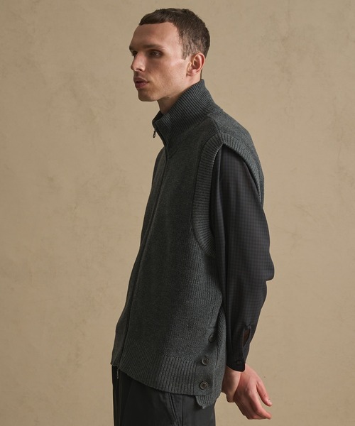 ドライバーズニットベスト（ニット/セーター）｜PUBLIC TOKYO
