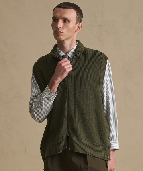 セール】ドライバーズニットベスト（ニット/セーター）｜PUBLIC TOKYO