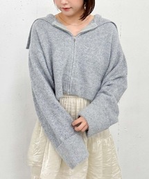 archives | スパンコールＢＩＧカラーＷｚｉｐニット(ニット/セーター)