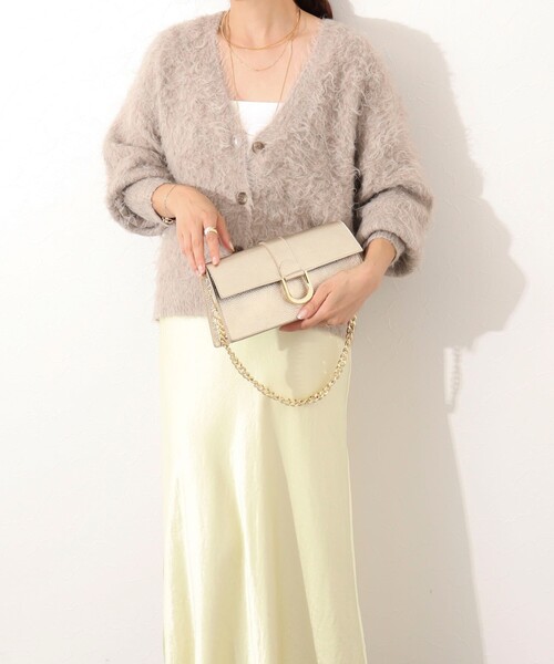 NOLLEY’S（ノーリーズ）の「メタルポイントショルダーメタリック（ショルダーバッグ・レディース・ゴールド・FREE）」の2枚目の写真