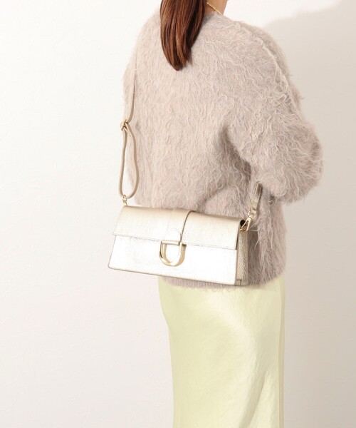 NOLLEY’S（ノーリーズ）の「メタルポイントショルダーメタリック（ショルダーバッグ・レディース・ゴールド・FREE）」の9枚目の写真