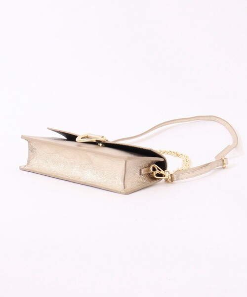NOLLEY’S（ノーリーズ）の「メタルポイントショルダーメタリック（ショルダーバッグ・レディース・ゴールド・FREE）」の13枚目の写真