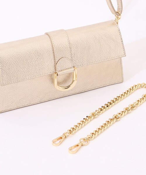 NOLLEY’S（ノーリーズ）の「メタルポイントショルダーメタリック（ショルダーバッグ・レディース・ゴールド・FREE）」の15枚目の写真