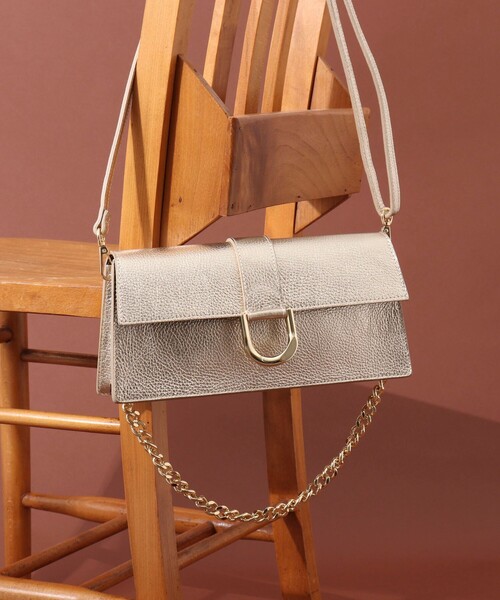 NOLLEY’S（ノーリーズ）の「メタルポイントショルダーメタリック（ショルダーバッグ・レディース・ゴールド・FREE）」の22枚目の写真