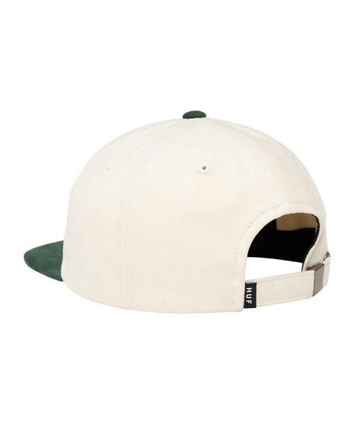 HUF（ハフ）の「MEGABLAST 2TONE 6PANEL / HUF ハフ キャップ 帽子（キャップ・メンズ・ネイビー/グリーン系その他・ONE SIZE）」の3枚目の写真