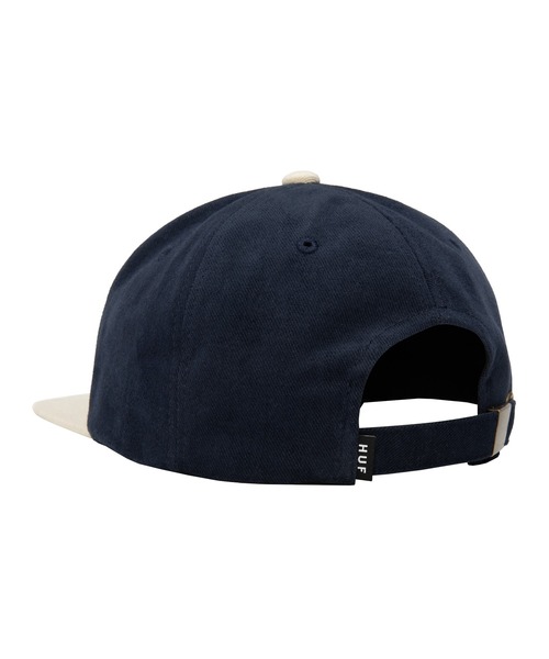HUF（ハフ）の「MEGABLAST 2TONE 6PANEL / HUF ハフ キャップ 帽子（キャップ・メンズ・ネイビー/グリーン系その他・ONE SIZE）」の5枚目の写真