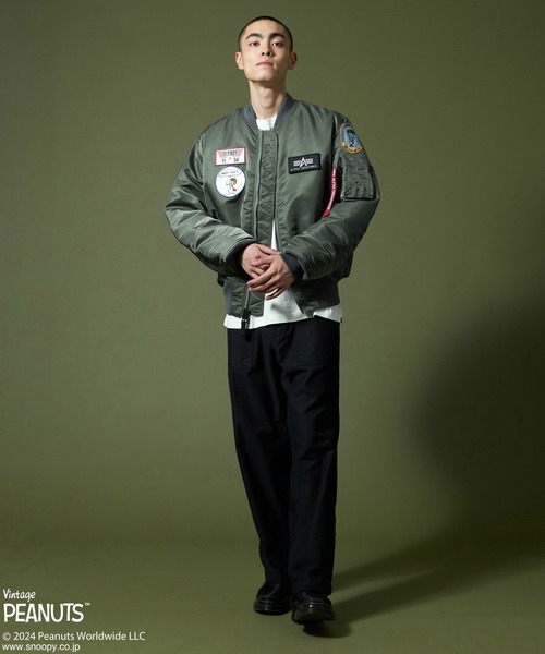 Alpha Industries（アルファインダストリーズ）の「【PEANUTS x ALPHA