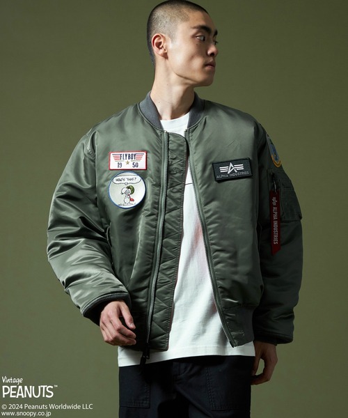Alpha Industries（アルファインダストリーズ）の「【PEANUTS x ALPHA