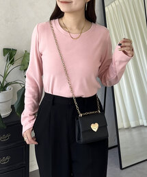 prose verse | メタルプレート起毛リブロンT(Tシャツ/カットソー)