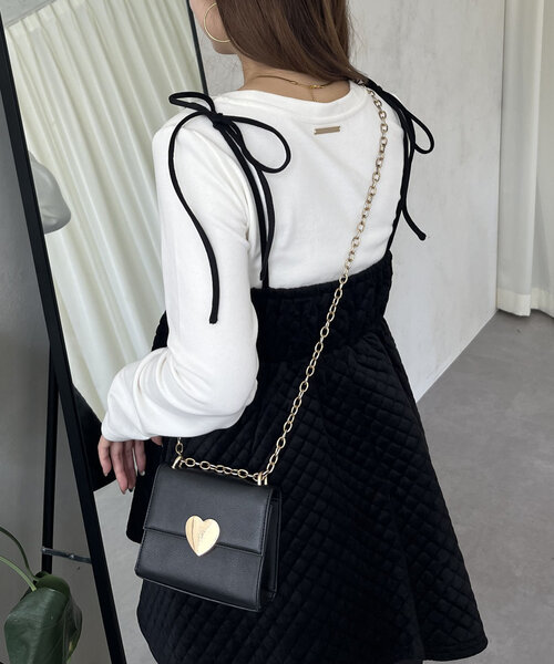 prose verse（プロズヴェール）の「メタルプレート起毛リブロンT（Tシャツ/カットソー・レディース・ピンク/オフホワイト/チャコールグレー/ブラック・LARGE/MEDIUM）」の13枚目の写真