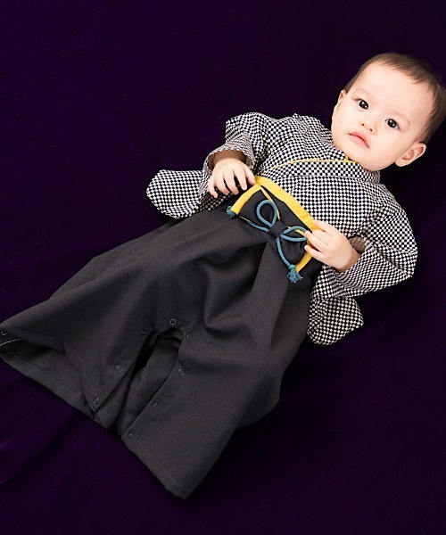 【セール】ＢＯＹ’ｓ袴オール（ロンパース）｜sense of wonder（センスオブワンダー）