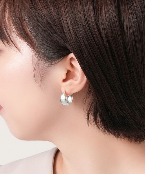 ヴァンドーム青山プラチナフープピアス両耳 プラチナ フープ ピアス（ピアス（両耳用））｜VENDOME AOYAMA