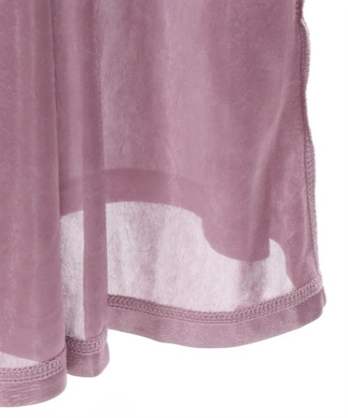 axes femme POETIQUE（アクシーズファムポエティック）の「チェーン付バイカラーワンピース（ワンピース・レディース・ブルーグリーン/ブラック/パープル・MEDIUM）」の17枚目の写真