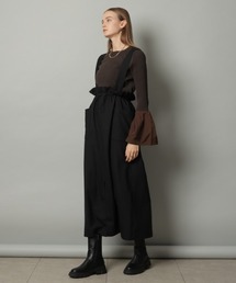 CADUNE（カデュネ）の「袖タフタニット（ニット/セーター）」 - WEAR