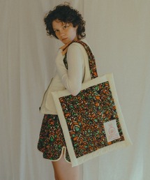 moyan ecri | <moyan ecri>アフリカ生地使用トートバッグAFRICAN PUFF TOTE BAG(トートバッグ)