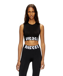 DIESEL◆Mya-D-Pop ウエストバンド ロゴ ボクサーパンツ 2枚入 ウィメンズ ボクサーパンツ 2枚パック MYA-D-POP-2PACK