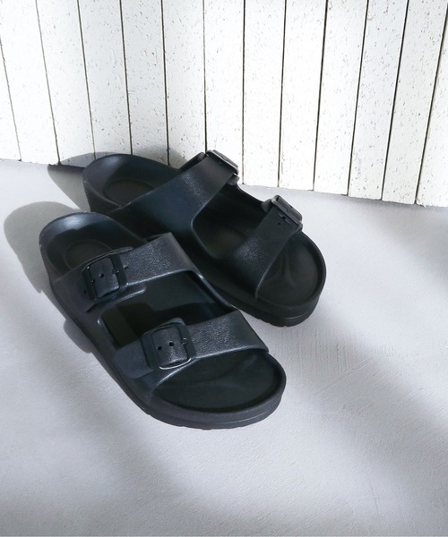 enchanted（エンチャンテッド）の「《plima》ダブルベルトリカバリーサンダル（サンダル・レディース・ホワイト/ブラック/ピンク・23/23.5/24/24.5）」の12枚目の写真