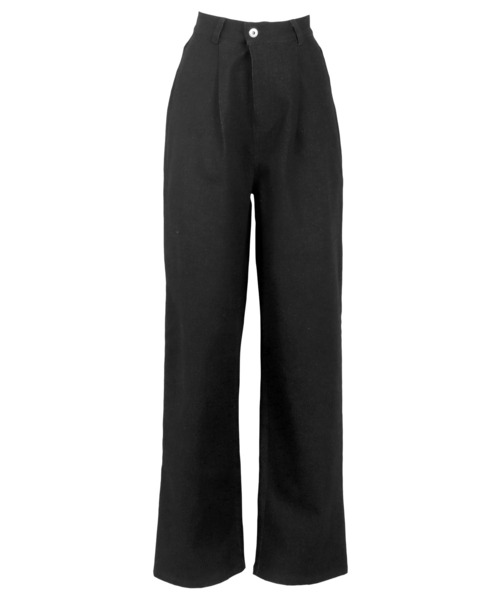 KOBE LETTUCE（コウベレタス）の「[ Reinaさんコラボ ] 2wayタックワイドデニム（デニムパンツ・レディース・ブラック/グレー・TM/S/M/PM）」の17枚目の写真