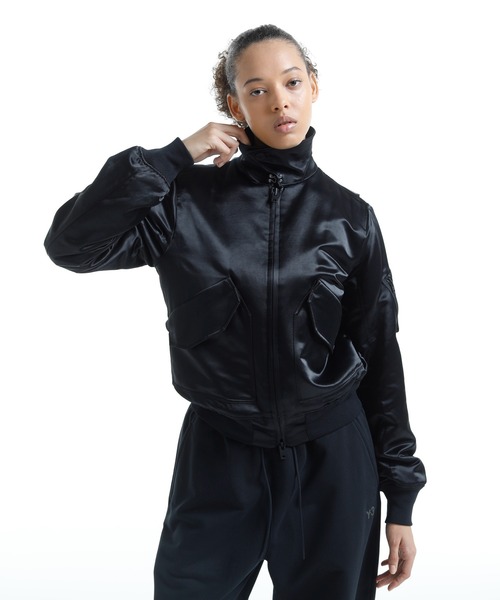 Y-3(ワイスリー)の「W BOMBER JKT(ブルゾン・レディース・ブラック・X-SMALL/SMALL/XX-SMALL/MEDIUM)」の3枚目の写真