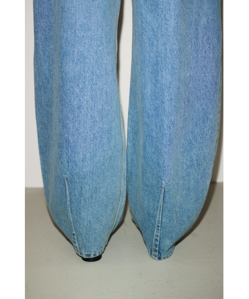 THROW J/W CURVE TUCKED PT カーブタックドパンツ THROW by SLY | 【THROW】J／W CURVE TUCKED パンツ (ワイド