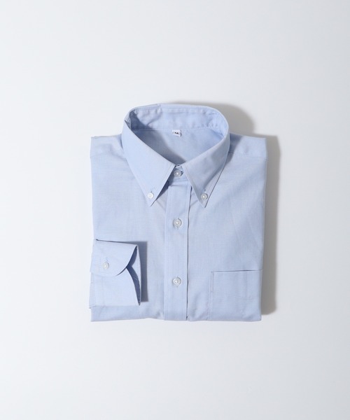 TRUSS(トラス)の「TRUSS オックスフォードボタンダウンシャツ(シャツ/ブラウス・メンズ・サックスブルー/ホワイト・M/S/XS)」の2枚目の写真