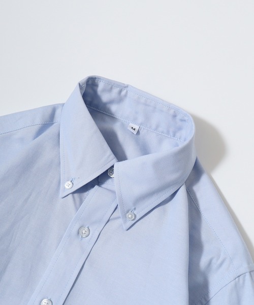 TRUSS(トラス)の「TRUSS オックスフォードボタンダウンシャツ(シャツ/ブラウス・メンズ・サックスブルー/ホワイト・M/S/XS)」の5枚目の写真