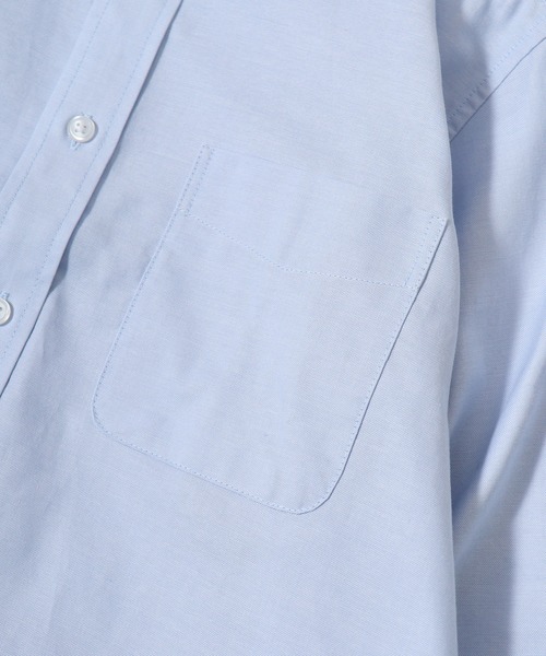TRUSS(トラス)の「TRUSS オックスフォードボタンダウンシャツ(シャツ/ブラウス・メンズ・サックスブルー/ホワイト・M/S/XS)」の7枚目の写真