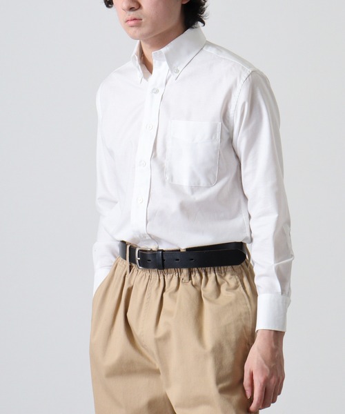 TRUSS(トラス)の「TRUSS オックスフォードボタンダウンシャツ(シャツ/ブラウス・メンズ・サックスブルー/ホワイト・M/S/XS)」の12枚目の写真