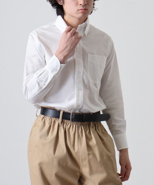 TRUSS(トラス)の「TRUSS オックスフォードボタンダウンシャツ(シャツ/ブラウス・メンズ・サックスブルー/ホワイト・M/S/XS)」の13枚目の写真