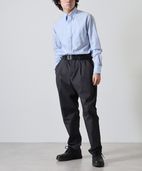 TRUSS(トラス)の「TRUSS オックスフォードボタンダウンシャツ(シャツ/ブラウス・メンズ・サックスブルー/ホワイト・M/S/XS)」の19枚目の写真