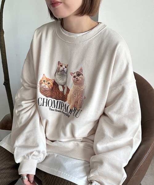 セール】【ちょみぱおぷー×apresjour mignonコラボアイテム】プリント