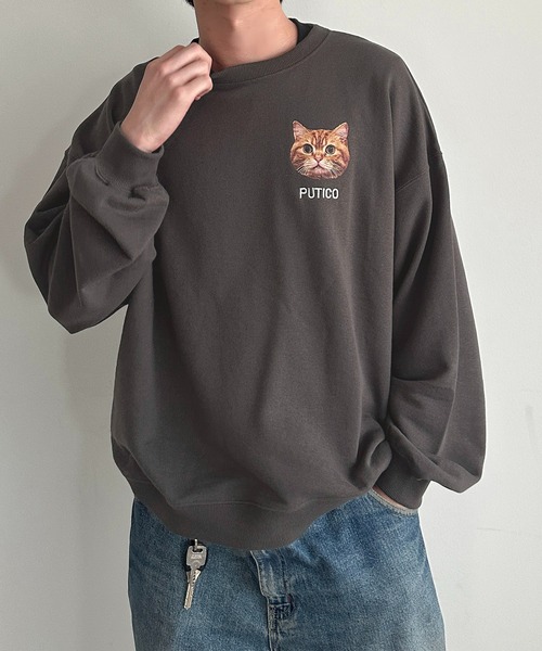 apres jour mignon(アプレジュールミニョン)の「【ちょみぱおぷー×apresjour mignonコラボアイテム】プリントスウェット【ZOZOTOWN限定アイテム】(スウェット・レディース・アイボリー/ナチュラル/杢グレー/ブラック系その他・X-LARGE/フリー)」の17枚目の写真