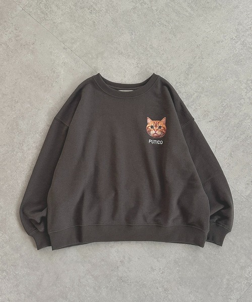 apres jour mignon(アプレジュールミニョン)の「【ちょみぱおぷー×apresjour mignonコラボアイテム】プリントスウェット【ZOZOTOWN限定アイテム】(スウェット・レディース・アイボリー/ナチュラル/杢グレー/ブラック系その他・X-LARGE/フリー)」の22枚目の写真