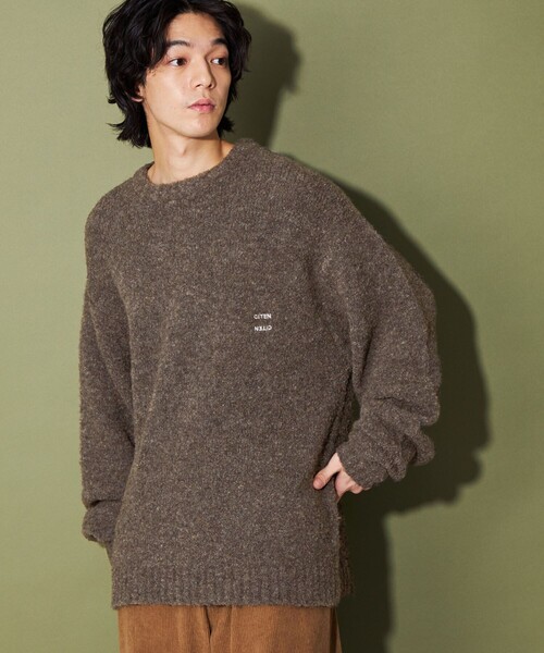 CITEN（シテン）の「＜CITEN＞ブークレルーズニット（ニット