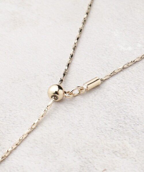 grove（グローブ）の「メタルオーバルスライドネックレス【3WAY】（ネックレス・レディース・ゴールド/ピンクゴールド/シルバー・00）」の8枚目の写真