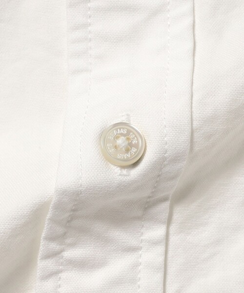 BEAMS（ビームス）の「ヘビーオックスフォード ボタンダウンシャツ（シャツ/ブラウス・メンズ・ブルー/サックスブルー/ホワイト/その他1/チャコールグレー・S/M/XL/L）」の8枚目の写真