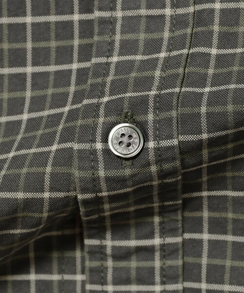 BEAMS（ビームス）の「ヘビーオックスフォード ボタンダウンシャツ（シャツ/ブラウス・メンズ・ブルー/サックスブルー/ホワイト/その他1/チャコールグレー・S/M/XL/L）」の11枚目の写真