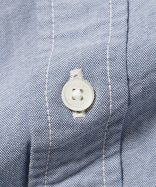 BEAMS（ビームス）の「ヘビーオックスフォード ボタンダウンシャツ（シャツ/ブラウス・メンズ・ブルー/サックスブルー/ホワイト/その他1/チャコールグレー・S/M/XL/L）」の14枚目の写真